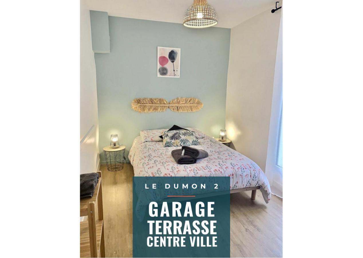 Le Dumon 2 - T2 Avec Garage - Terrasse - Wifi - Gare A 200M Leilighet Agen Eksteriør bilde